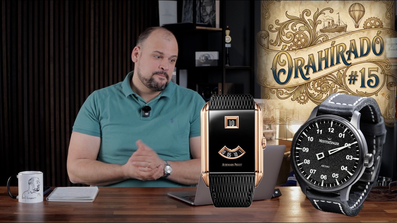 Órahíradó #15 I VÉGRE ÚJ Audemars Piguet, ősi Meistersinger, félszemű Bremont & egy repülő-acél óra