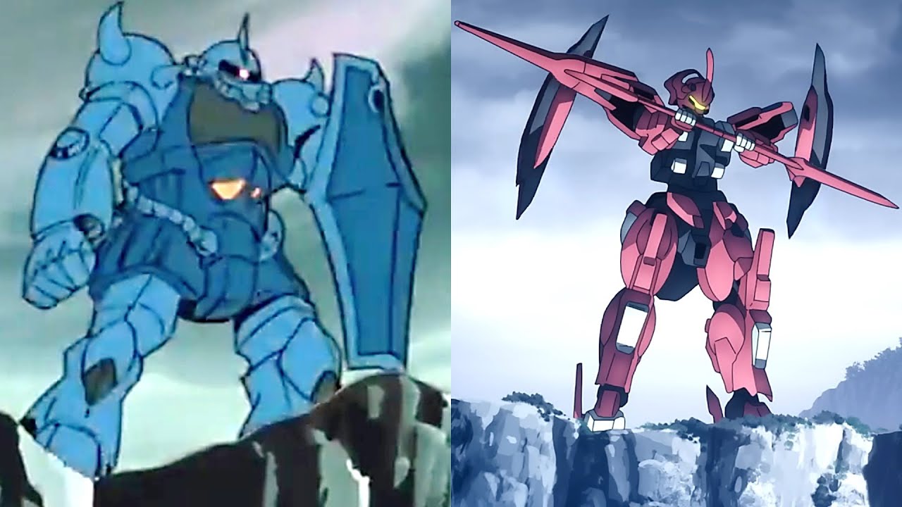 RX-78 (Aerial Gundam) VS Gouf (Darilbalde) Comparison [Witch From Mercury ガンダム水星の魔女 グフ ダリルバルデ エアリアル]