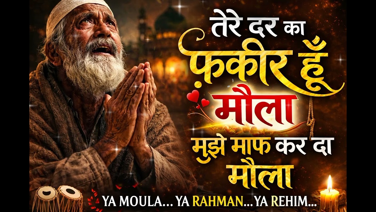 तेरे दर का फ़क़ीर हूँ मौला | Most Emotional Heart Touching Qawwali  | Ya Mola Ya Rab Ya Rahman 2026