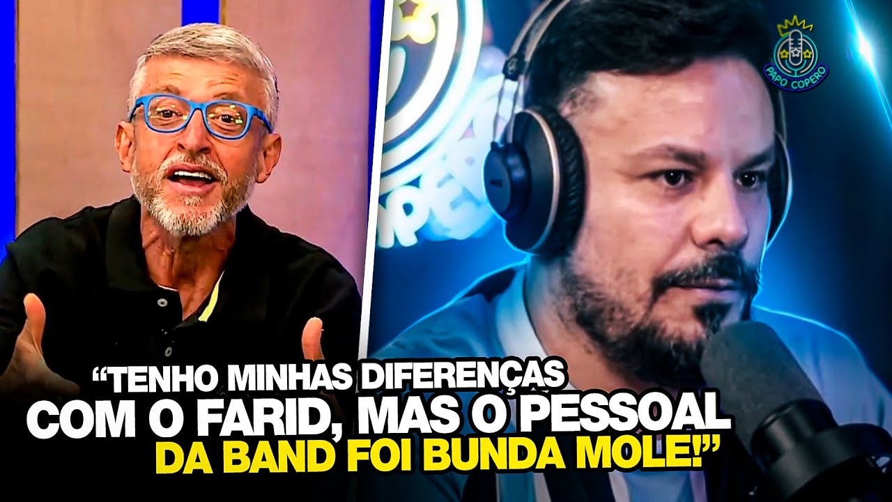 M&Aacute;RIO GODOY comenta DEMISS&Atilde;O DE FARID pela BAND na epoca dos OS DONOS DA BOLA RS