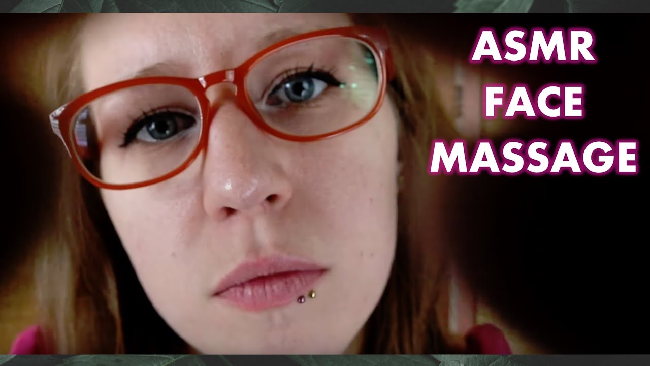 ASMR - Face massage to relieve pressure