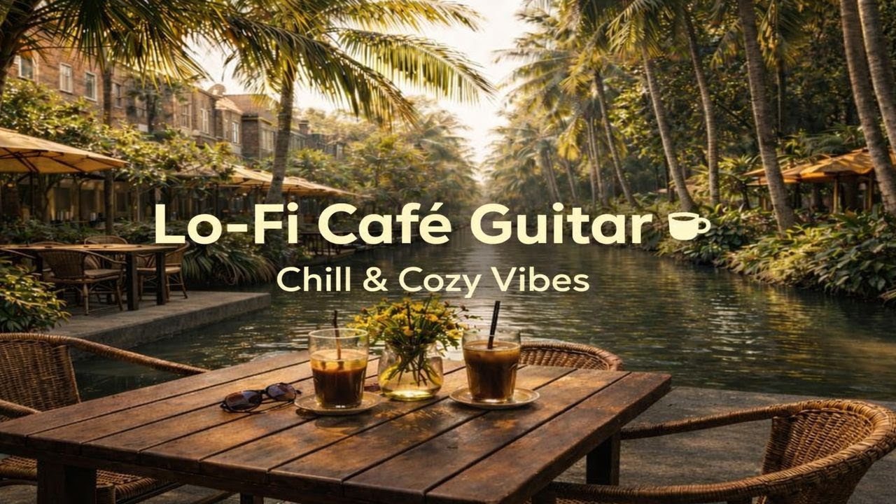 Lo-Fi Acoustic Café Guitar ☕🎧 | Chill & Cozy Vibes | Relaxing Music