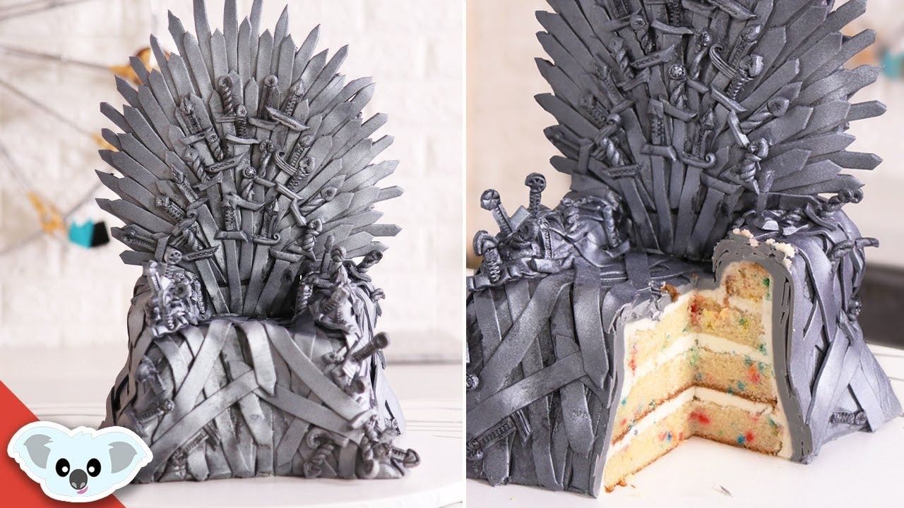 GAME OF THRONES  Iron Throne Cake | Cake Art | Koalipops