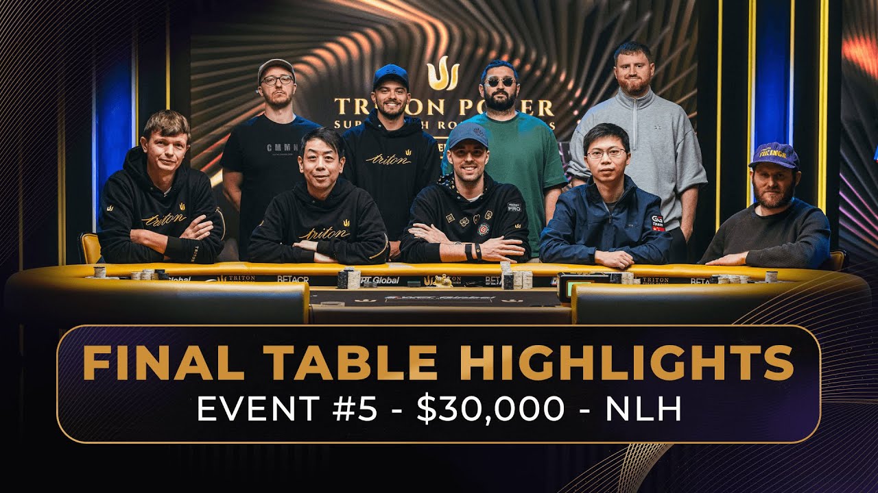 Triton Poker Jeju 2025: $30K NLH Final Table – $1,517,000 for 1st!