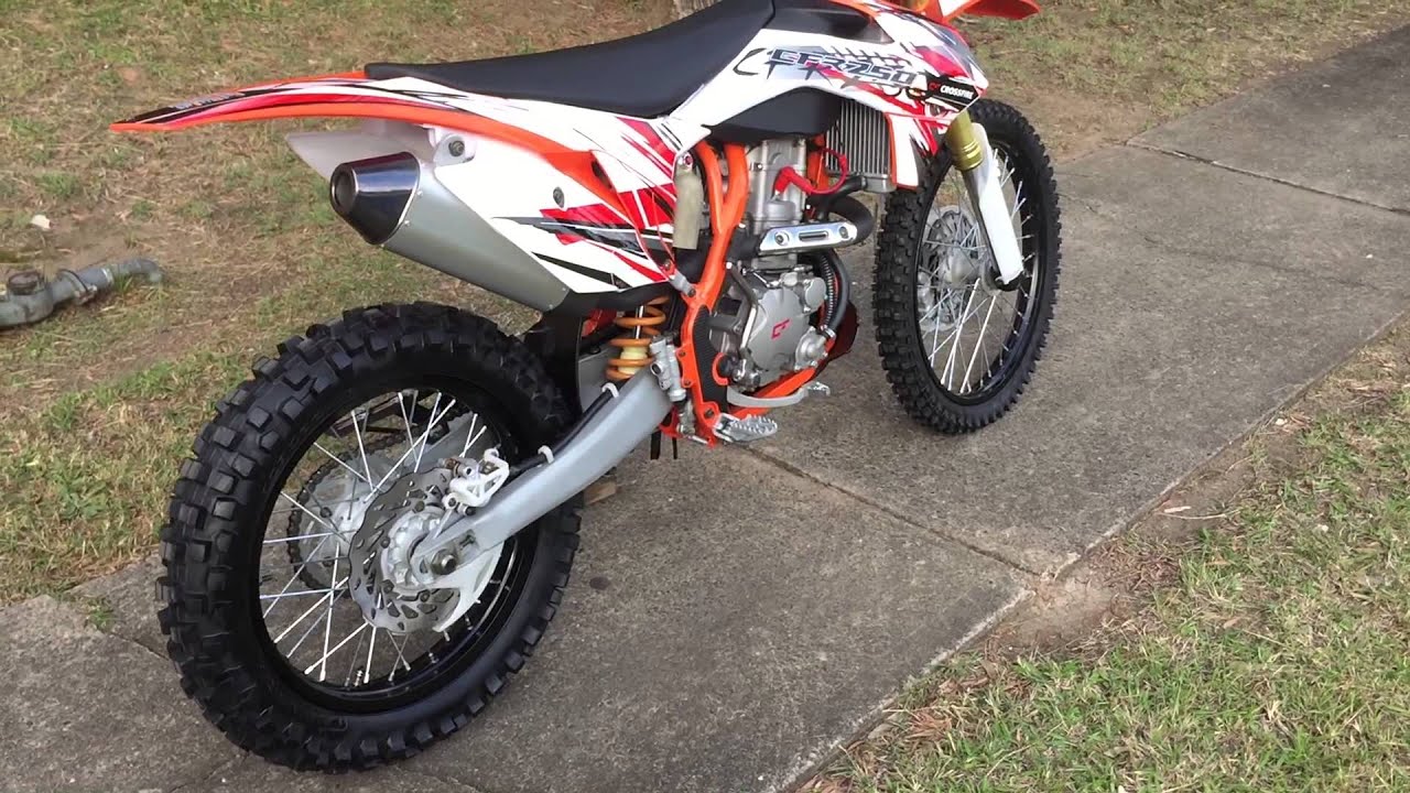 Crossfire CFR250 250cc mx bike overview walk around