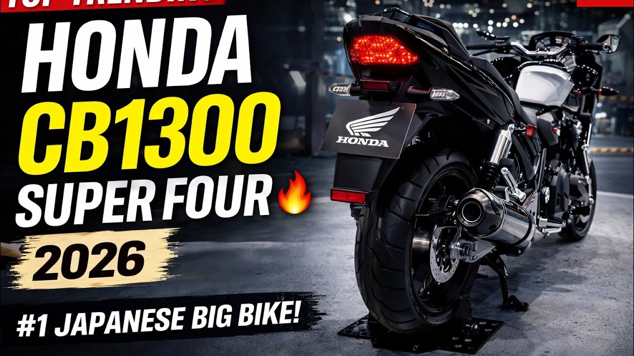 Honda CB1300 walk-around video (Red, Silver & Final Edition Black)