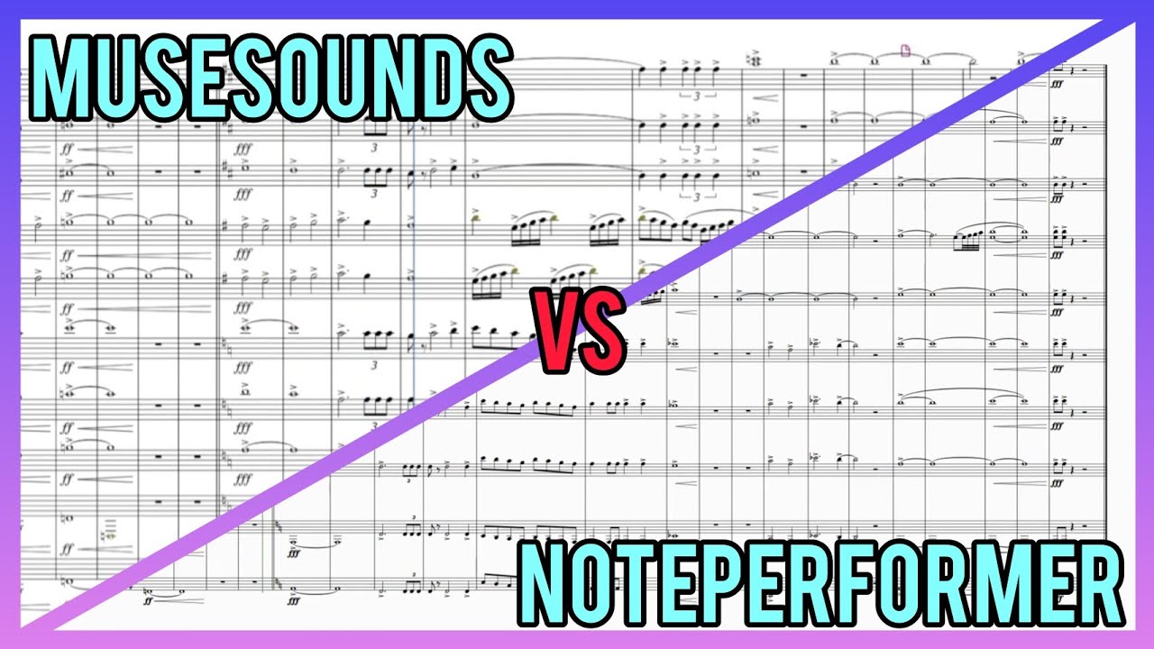 Musesounds vs Noteperformer - DCI Brass Hit