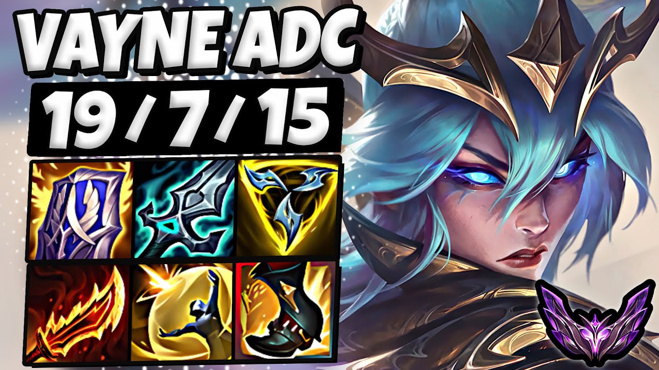 Vayne vs Yunara [ ADC ] Lol Korea Master Patch 25.16