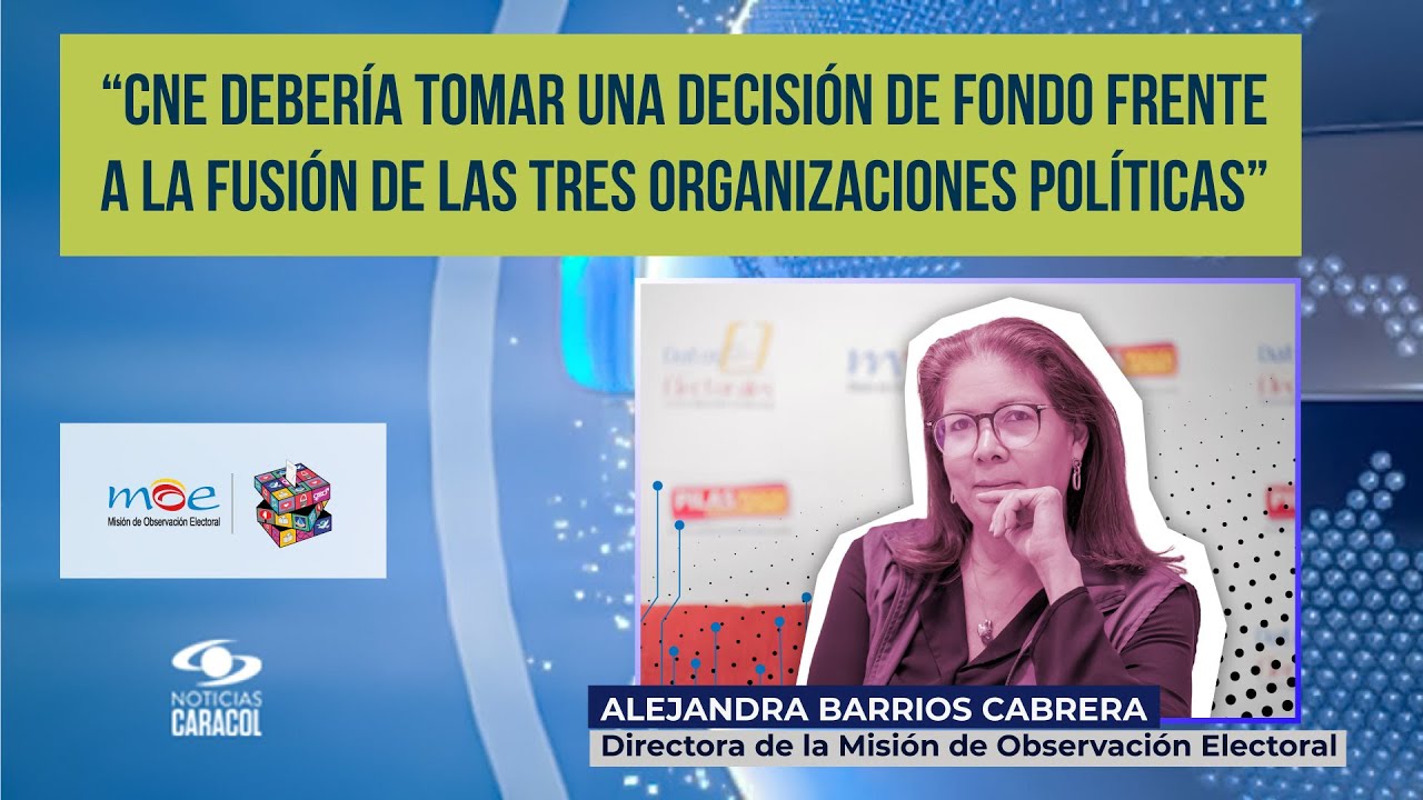 CNE debe decidir sobre la personería jurídica del Pacto Histórico: MOE