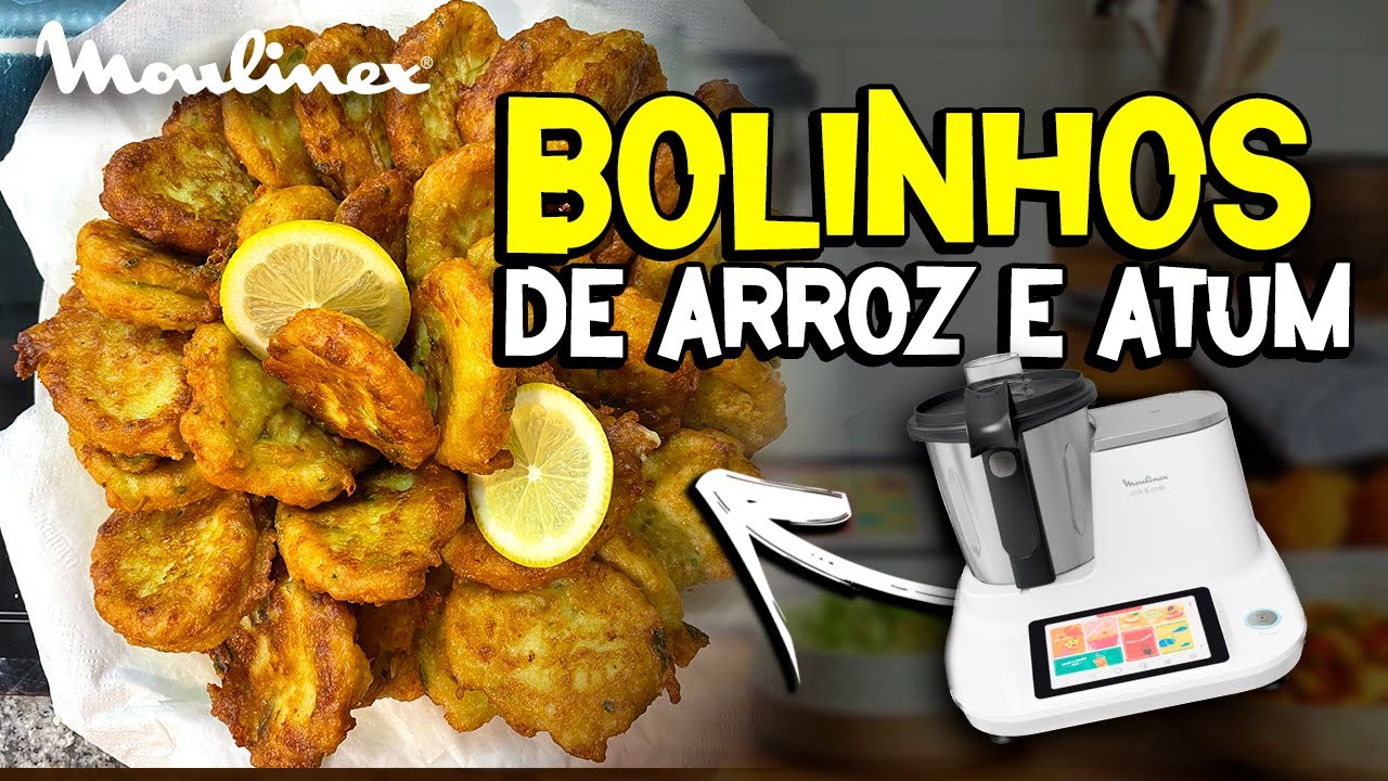 Como fazer Bolinhos de Arroz e de Atum na Moulinex Click & Cook | Receita Food it