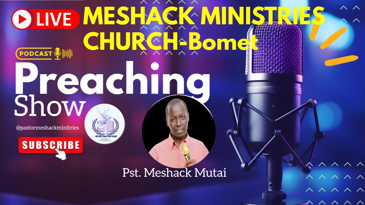 KUNUNGUNIKA| SERMON BY PST MESHACK MUTAI FROM JER:12:1-3
