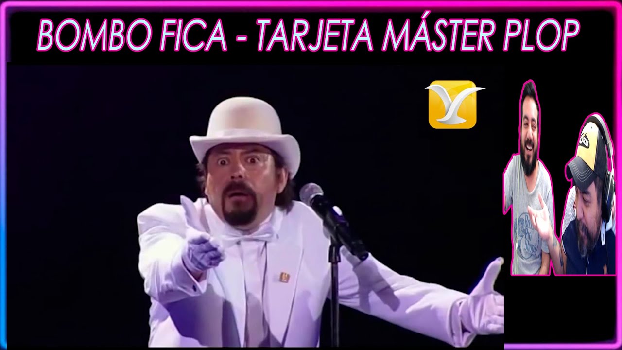 MI HERMANO REACCIONA POR PRIMERA VEZ A BOMBO FICA - TARJETA MASTER PLOP