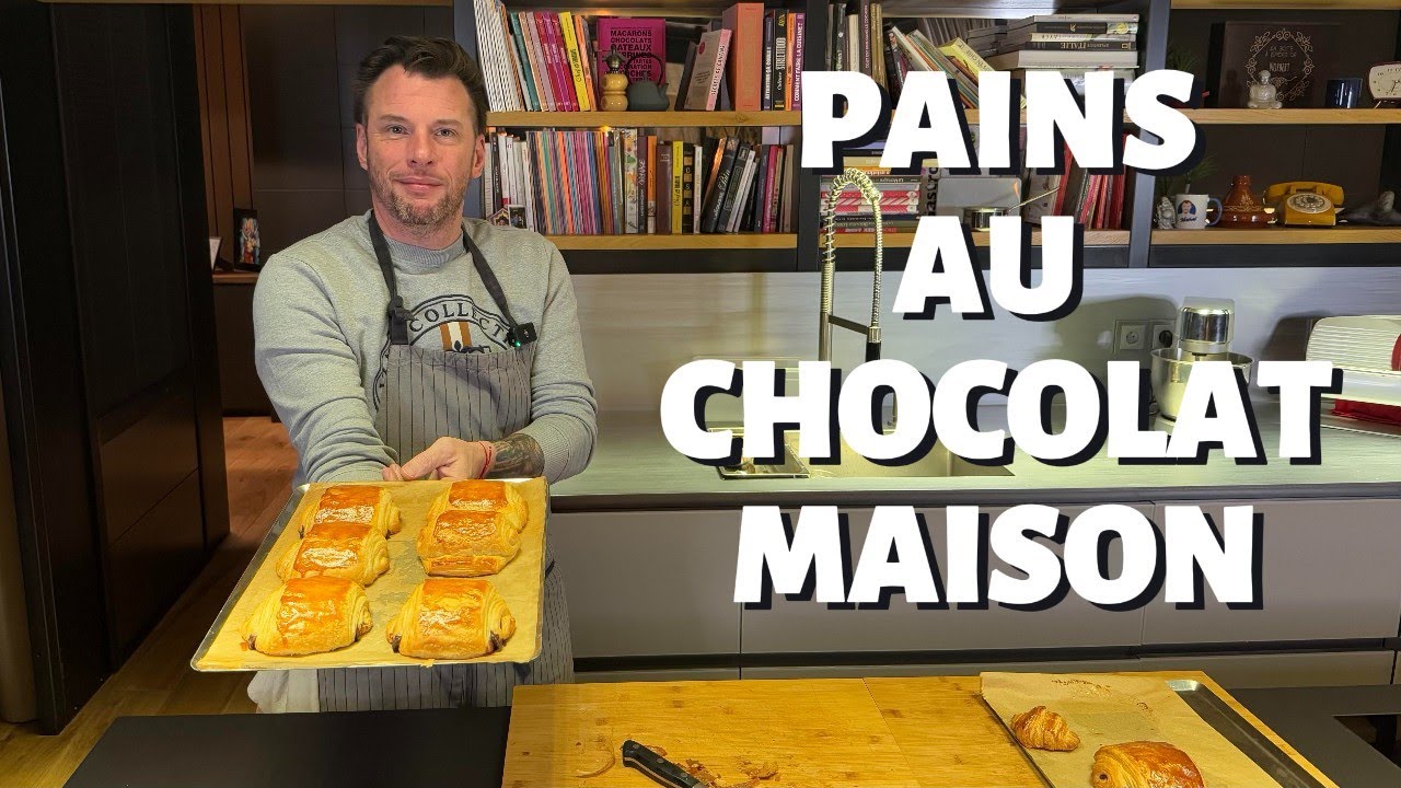 RECETTE DE NORBERT : DES PAINS AU CHOCOLAT MAISON !