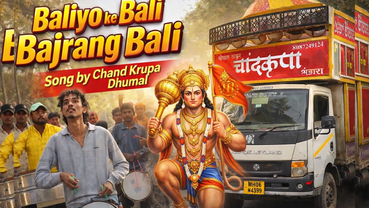 New collection 😍 baliyo ke bali bajrang bali 🧡 chand krupa dhumal bhandara  #dhumal 