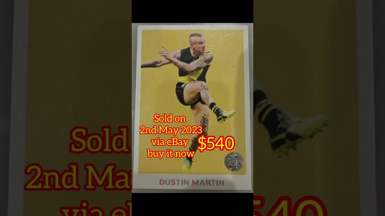 Top 5 Highest Selling AFL Team Coach Cards 2023 #afl #teamcoach #collingwoodfc #footy #football