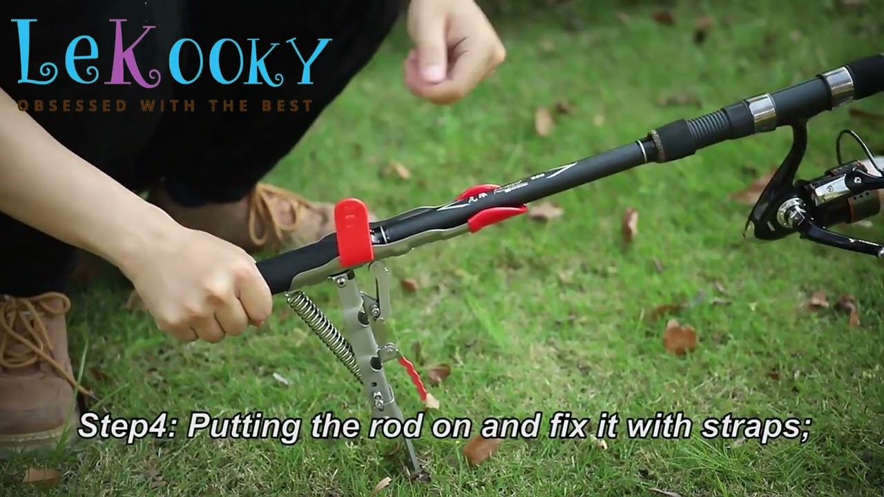 Automatic Fishing Stainless Steel Rod Holder