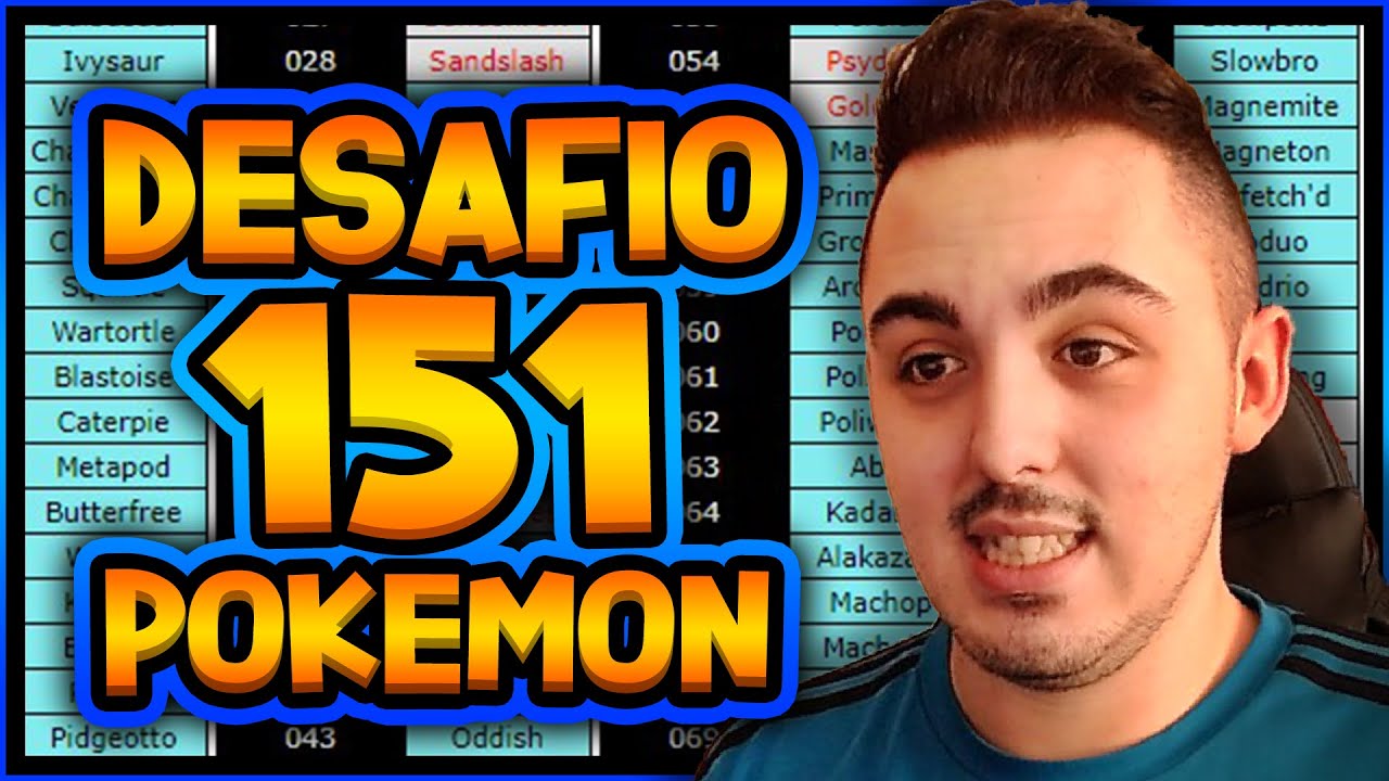 151 POKÉMON CHALLENGE (PT-PT)