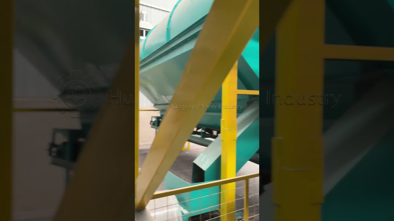 Organic Fertilizer Granulation Production Line and  Fertilizer Machine Price