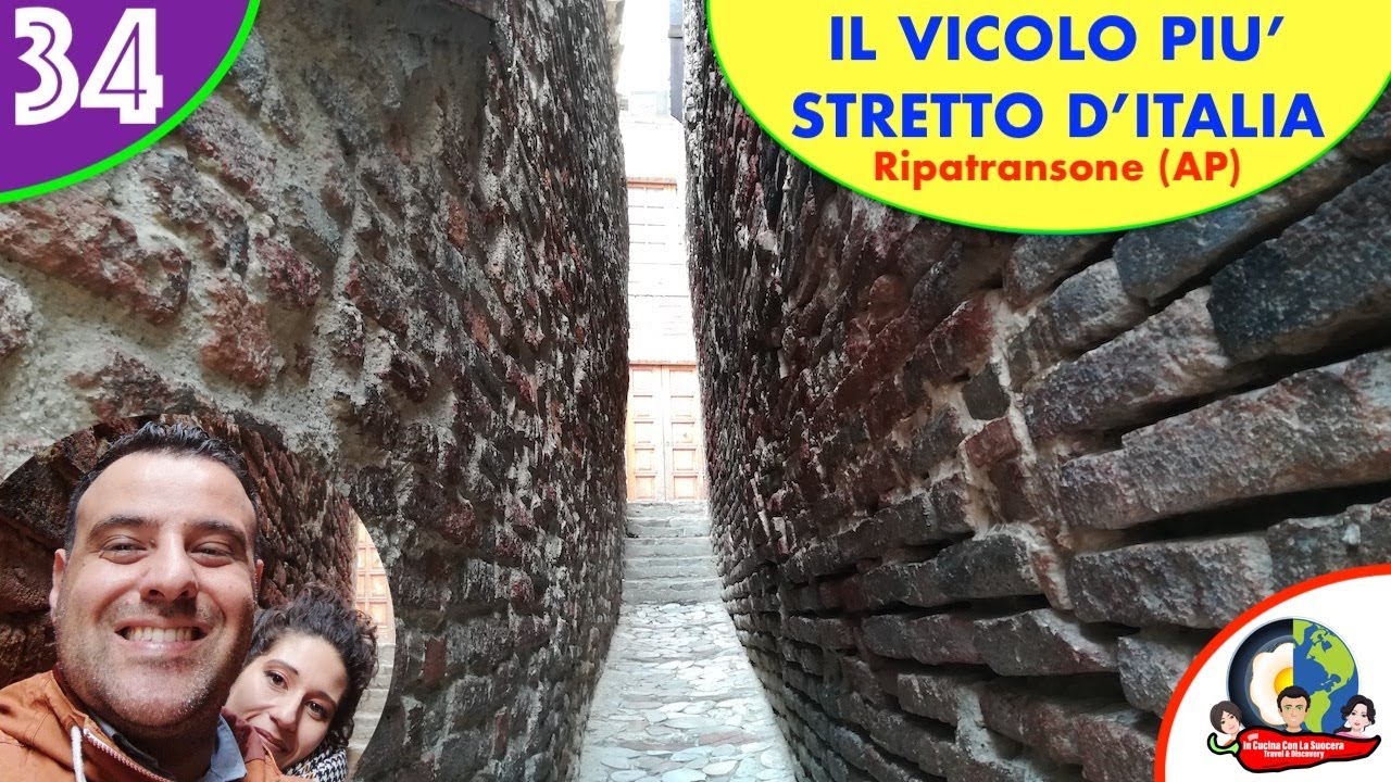 IL VICOLO PIU' STRETTO D'ITALIA Ripatransone (AP)