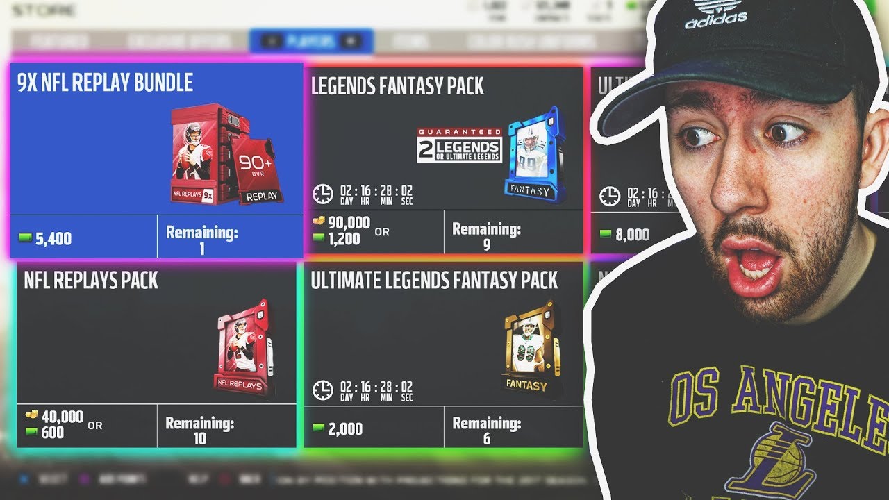 OPENING *EVERY* PACK IN THE STORE! Madden 18 Ultimate Team