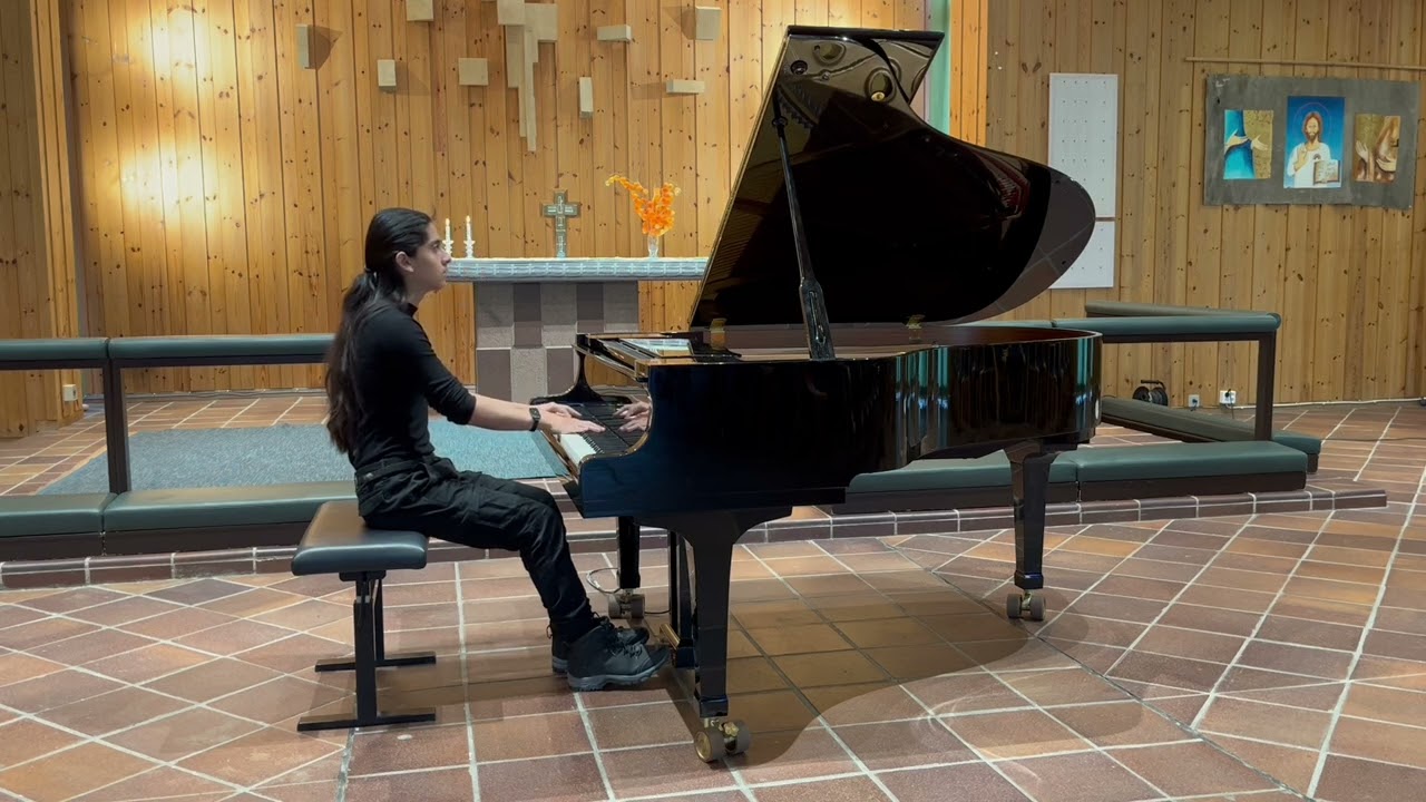 Liam Painemal Toro spelar M Ravel Le Gibet