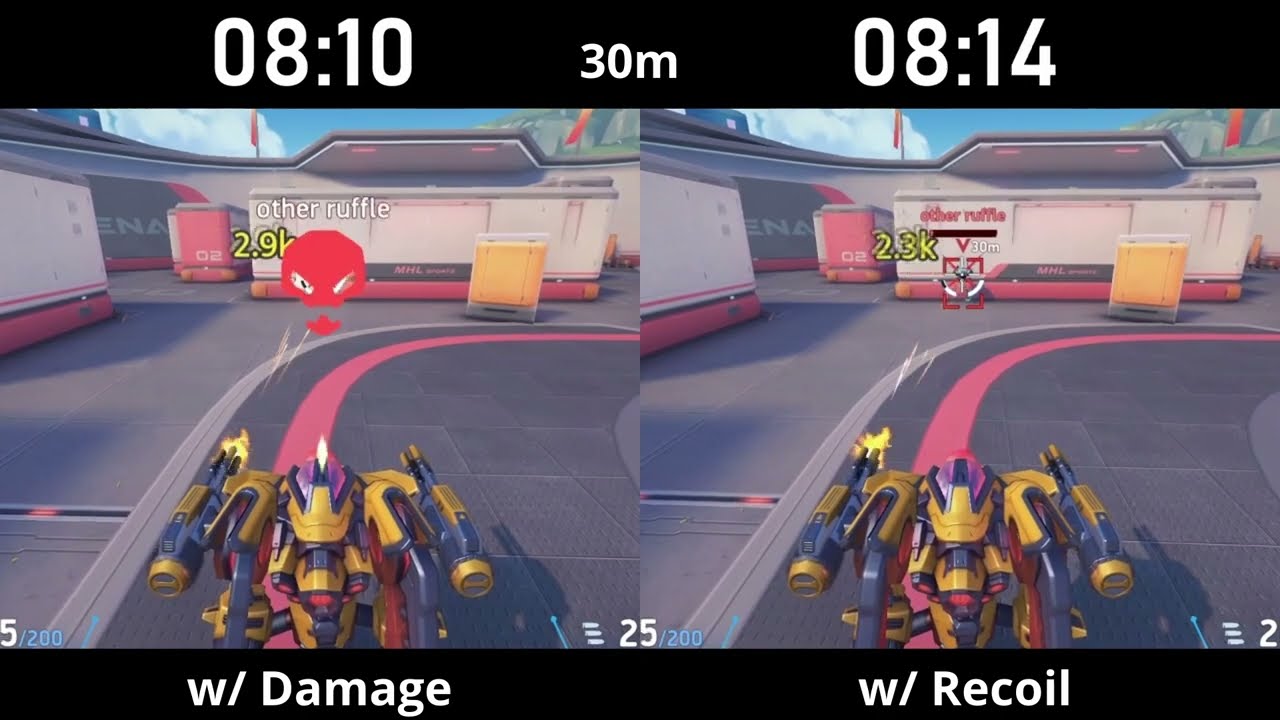 Minigun RECOIL Implant is Secretly OVERPOWERED - Mech Arena Test