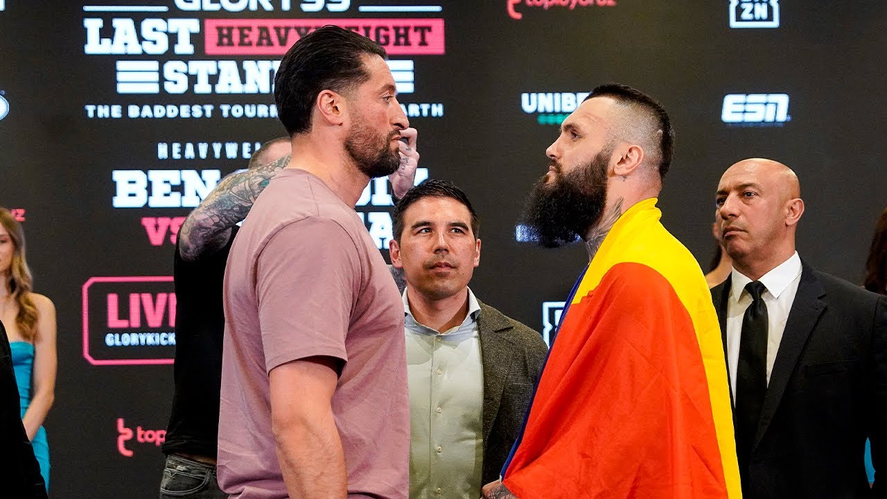 GLORY 99: LAST HEAVYWEIGHT STANDING WEIGH-INS