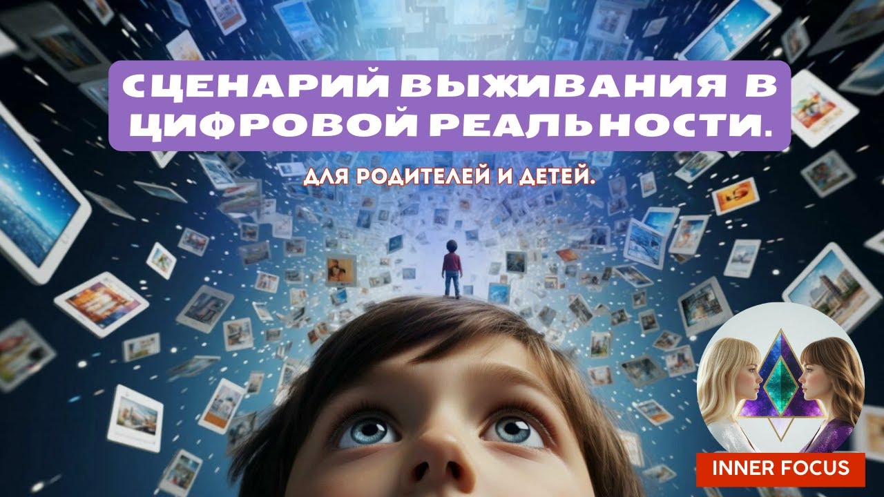 Сценарий выживания в цифровой реальности, для родителей и детей. #дэтокс #трэнд #воспитание