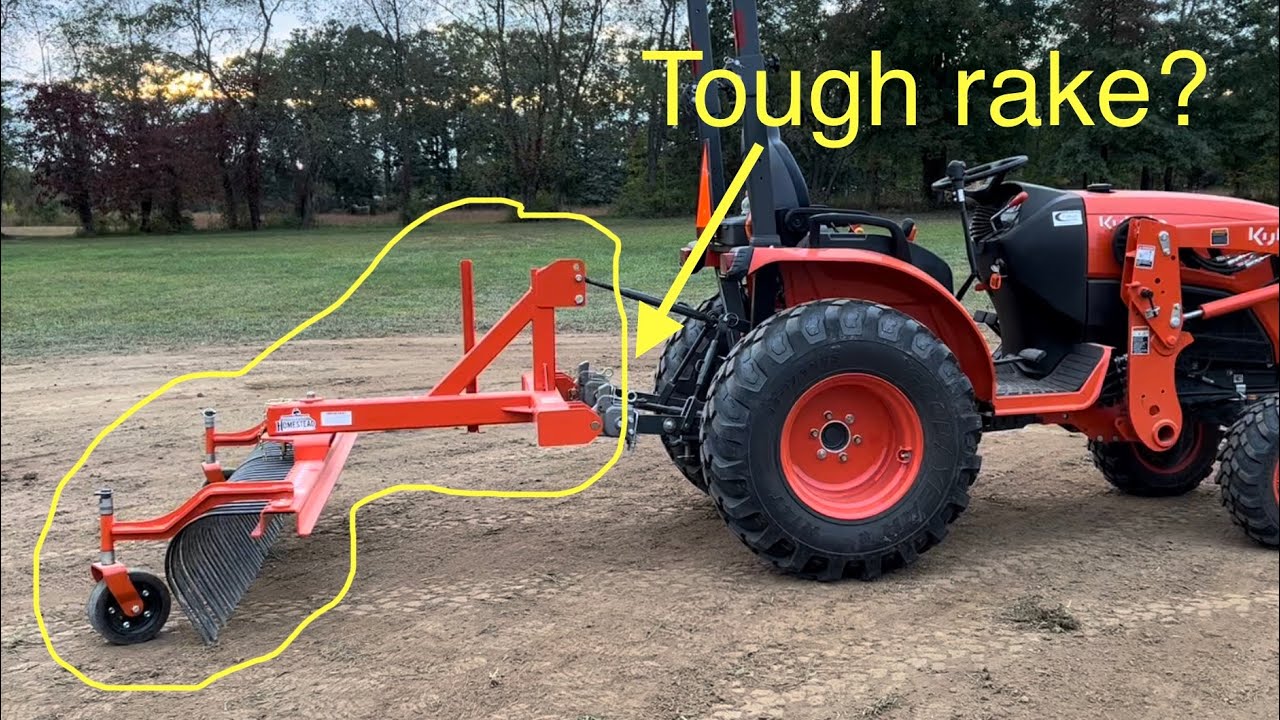 KUBOTA LX2610 - Грабли для озеленения