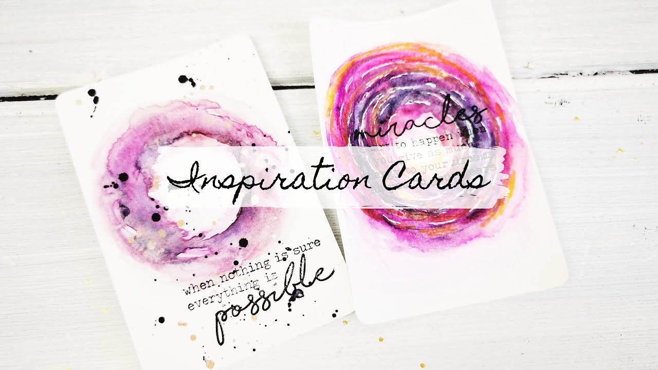 Inspiration Cards Tutorial