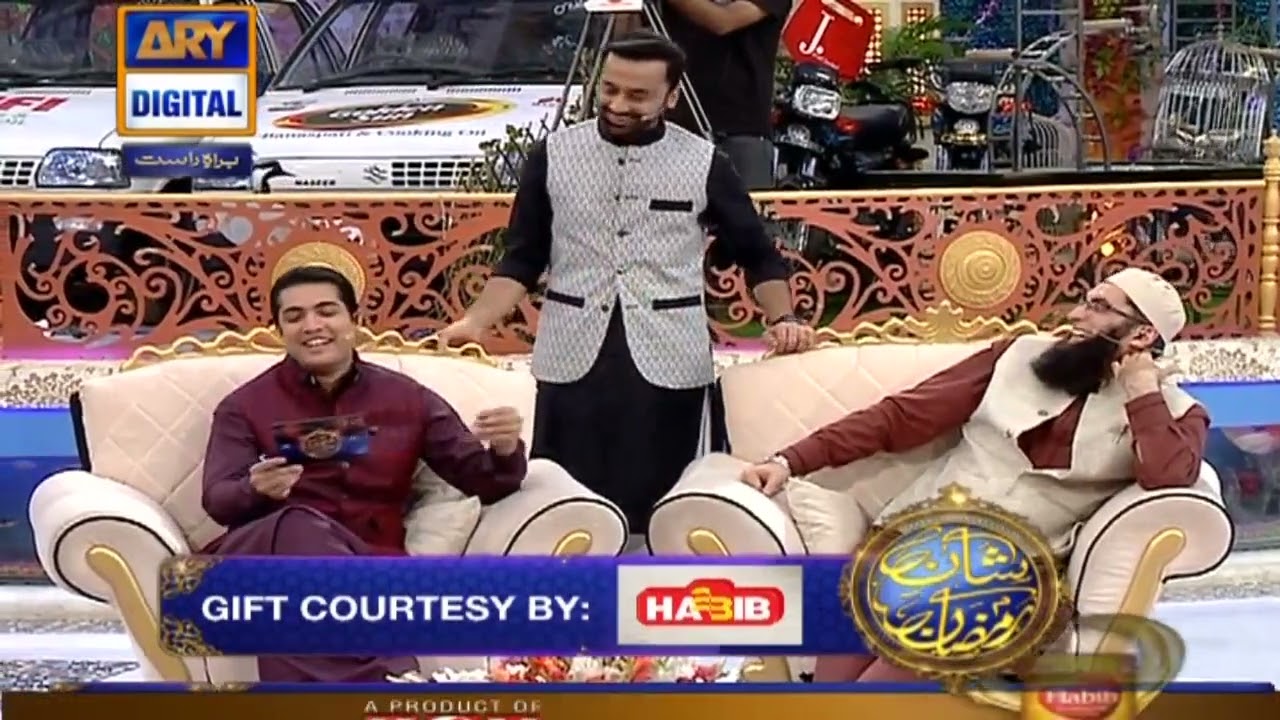 Shan e iftar 2nd July 2016 Part 3 Junaid Jamshed and Waseem Badami