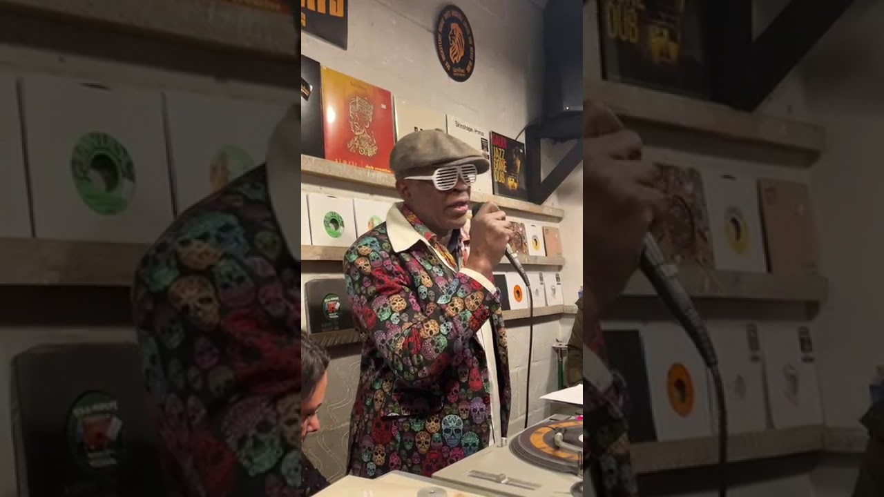 Lion vibes record shop, London 