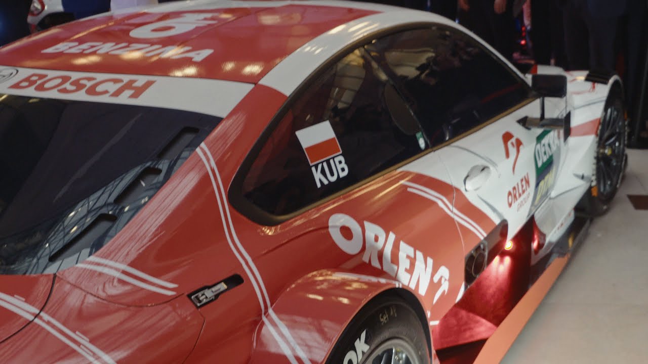 Konferencja ORLEN team - Kubica - DTM