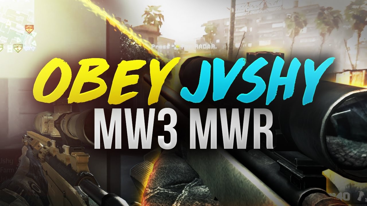 Obey Jvshy: MW3 & MWR Sniping Montage