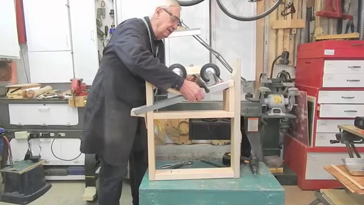 Retracting Casters No 4  Workbench