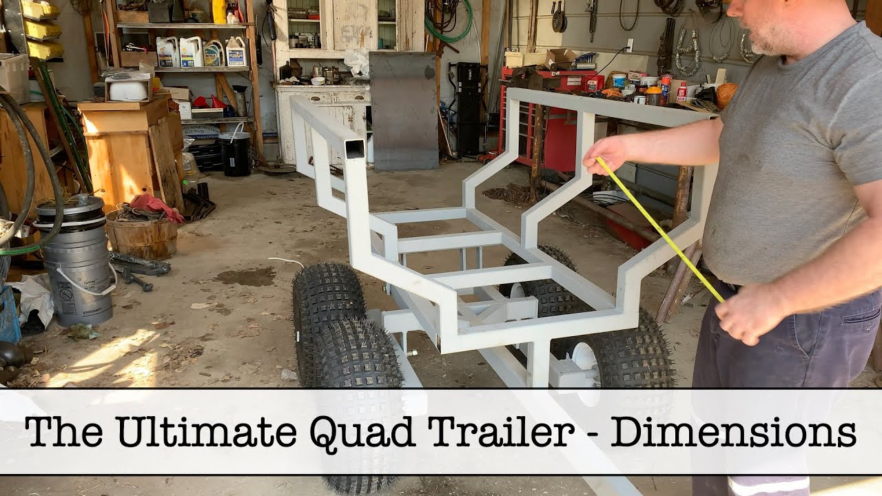 The Ultimate Quad Trailer - Dimensions - Part 9 - #theultimatequadtrailer