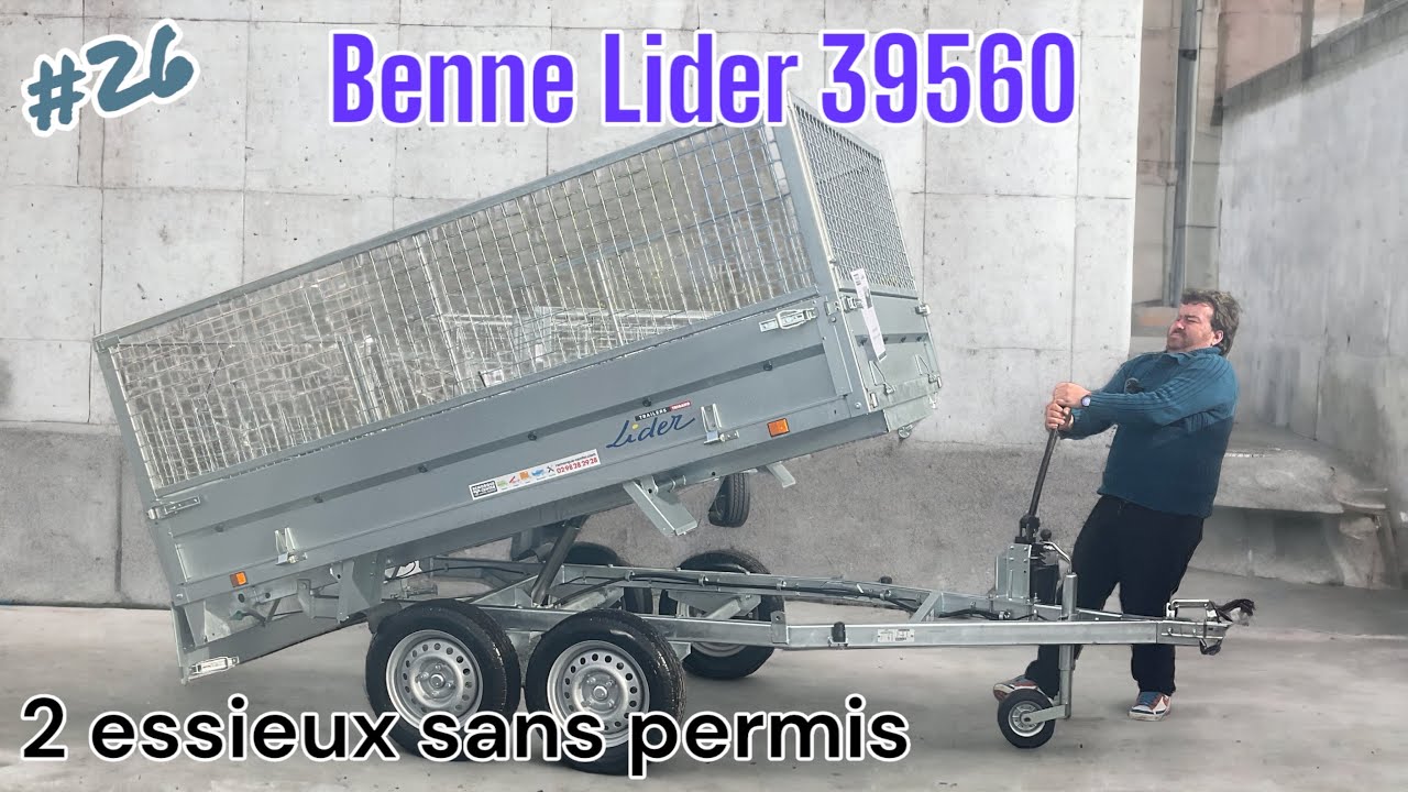 Flo et Nico / Benne LIDER 750kgs