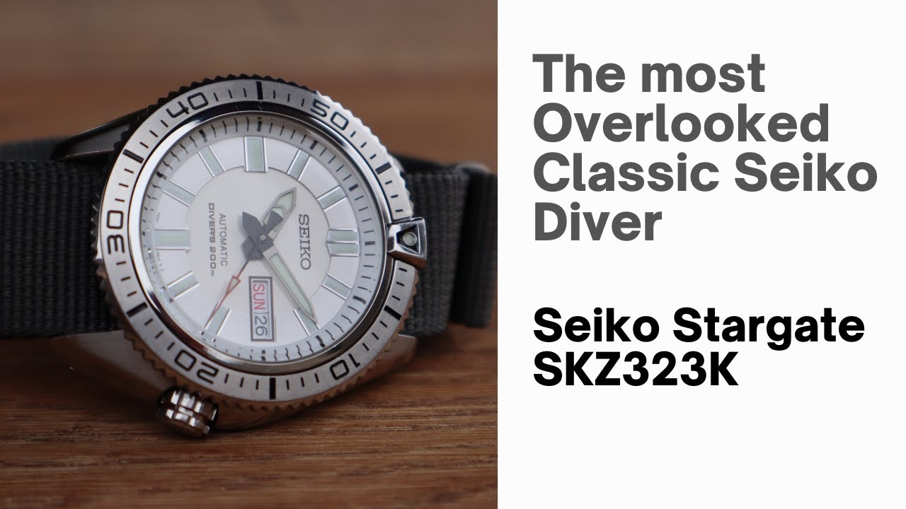 Самые недооцененные классические дайверские часы Seiko - Seiko Stargate SKZ323