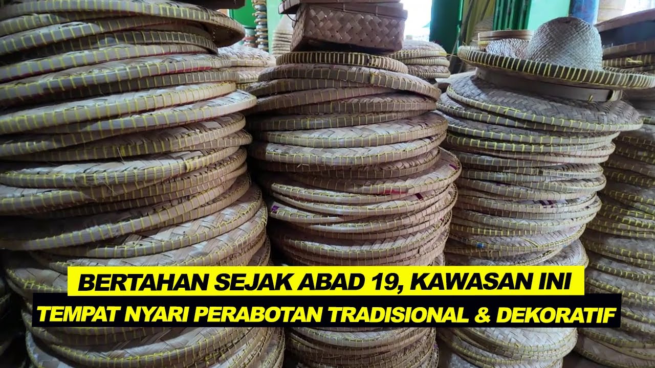 Tempat Belanja Perabotan Tradisional Dari Kayu & Bambu, Dekor barang vintage untuk nuansa masa lalu