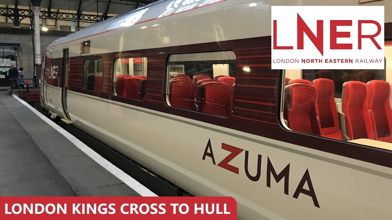LNER'S BRAND NEW CLASS 800 IN FIRST CLASS - Azuma from London to Hull