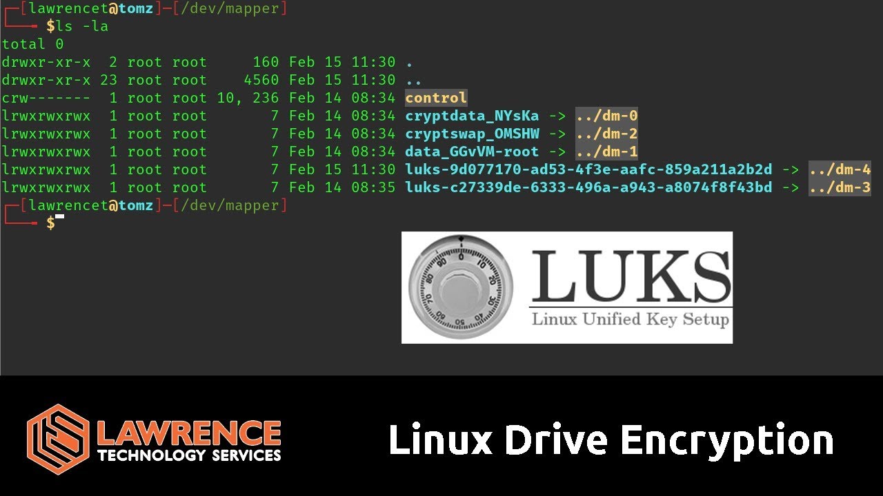 Как использовать полное шифрование диска Linux LUKS для внутренних/внешних/загрузочных дисков