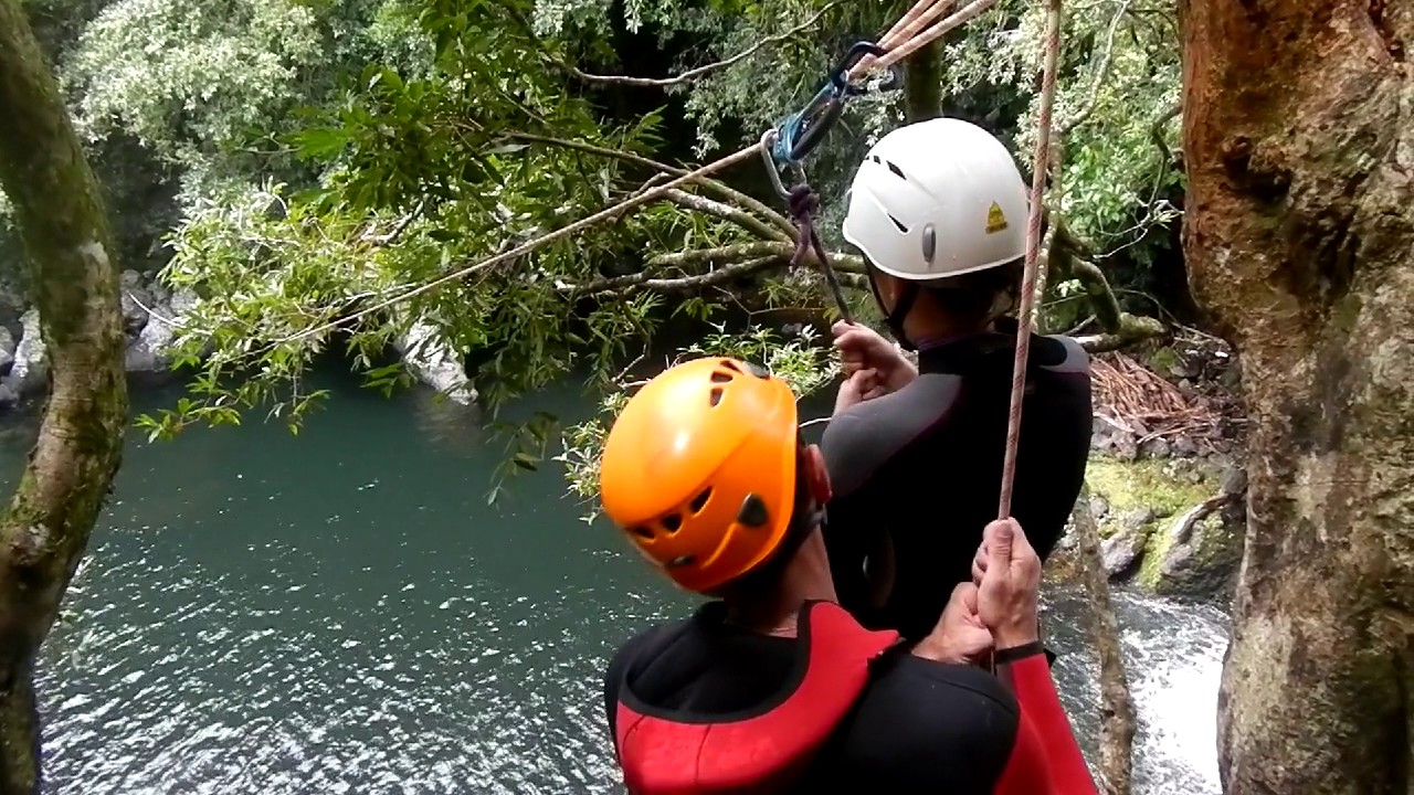 Canyoning Sainte Suzanne Bassin Boeuf REUNION