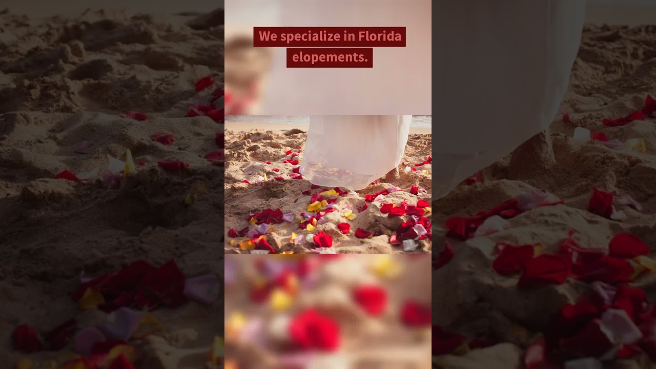 Romantic Beach Elopements in Florida