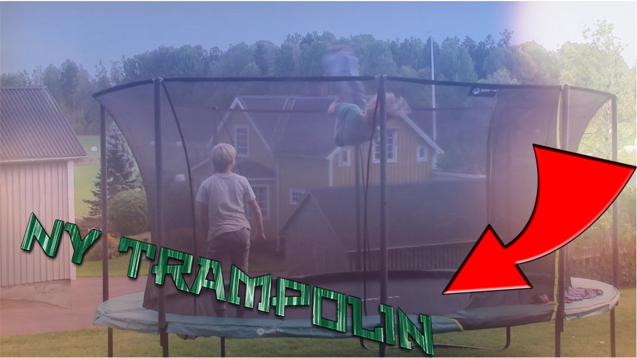 Ny trampolin (North) | Timelapse och Vlogg och Volter i ett!