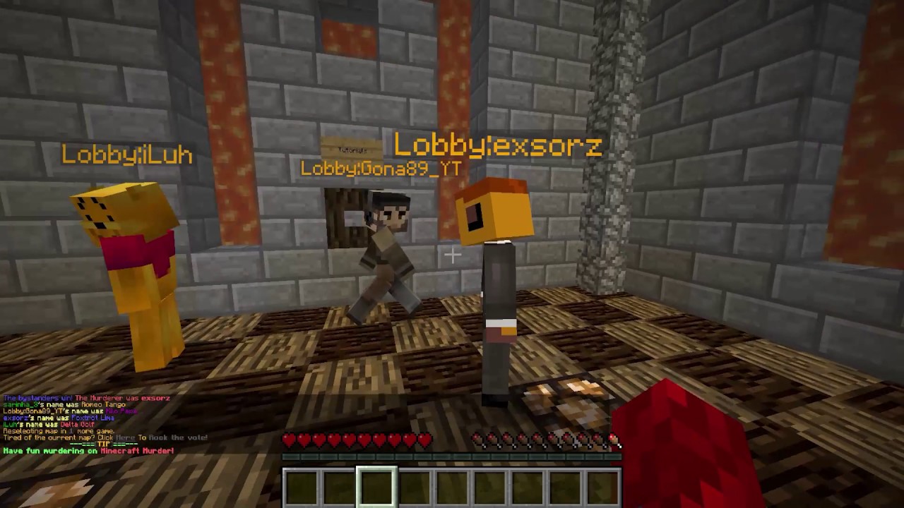 CONTRAKARMA  | MURDER EN MINECRAFT | C/ Gona, Luh Y Exo | SARINHA