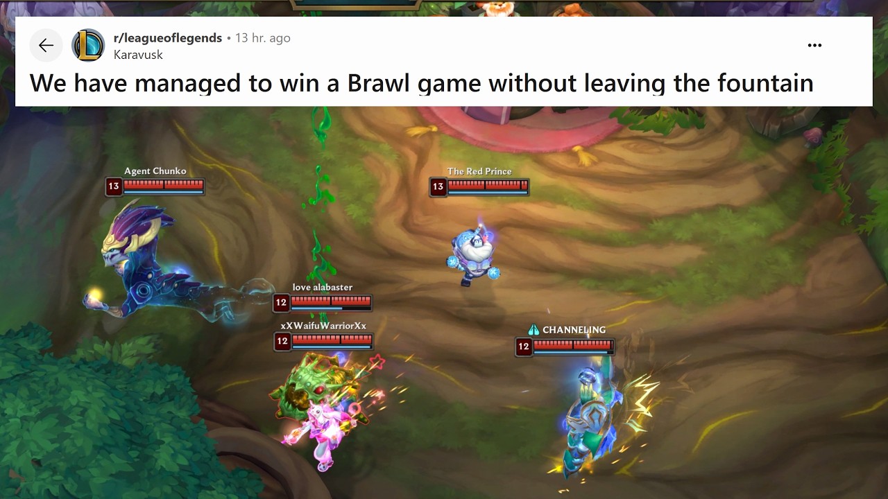 How to Win Brawl without Leaving Fountain!