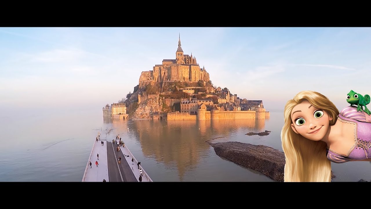 Castillo De Enredados - Vida Real - Normandia HD