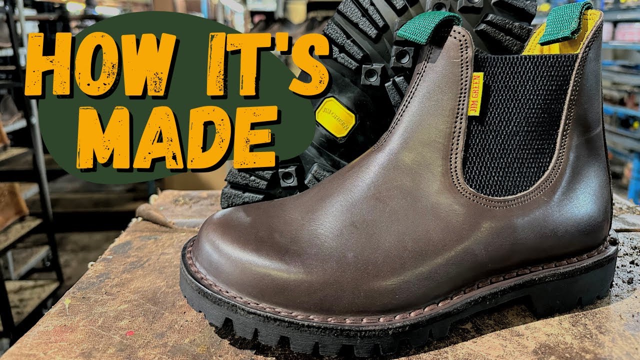 Africa's Most Rugged Chelsea Boot - Stockman How It's Made // Jim Green Footwear