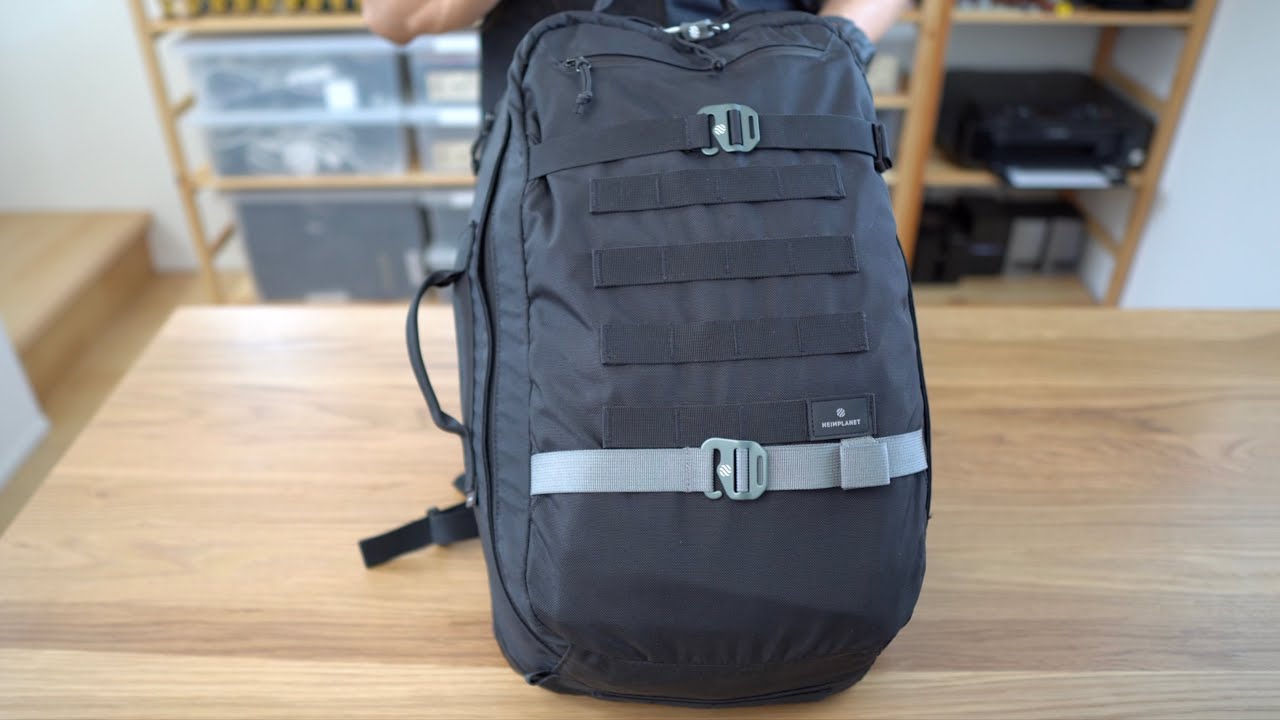 Heimplanet Monolith Daypack Review - Versatile 22L one-bag travel + destination-use EDC day pack