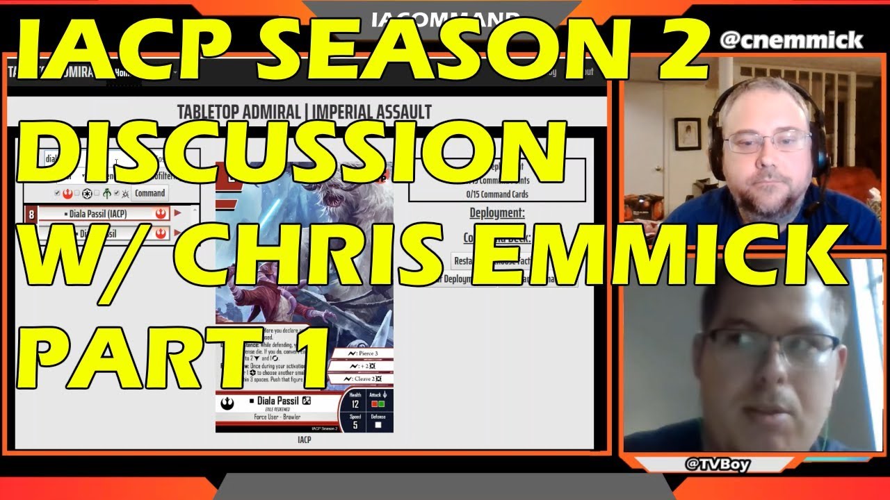 Chris Emmick Discusses IACP - Part 1: Overview and Rebels